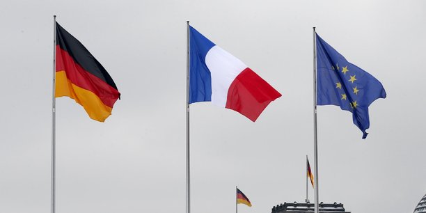 france allemagne union europeenne europe drapeaux flags