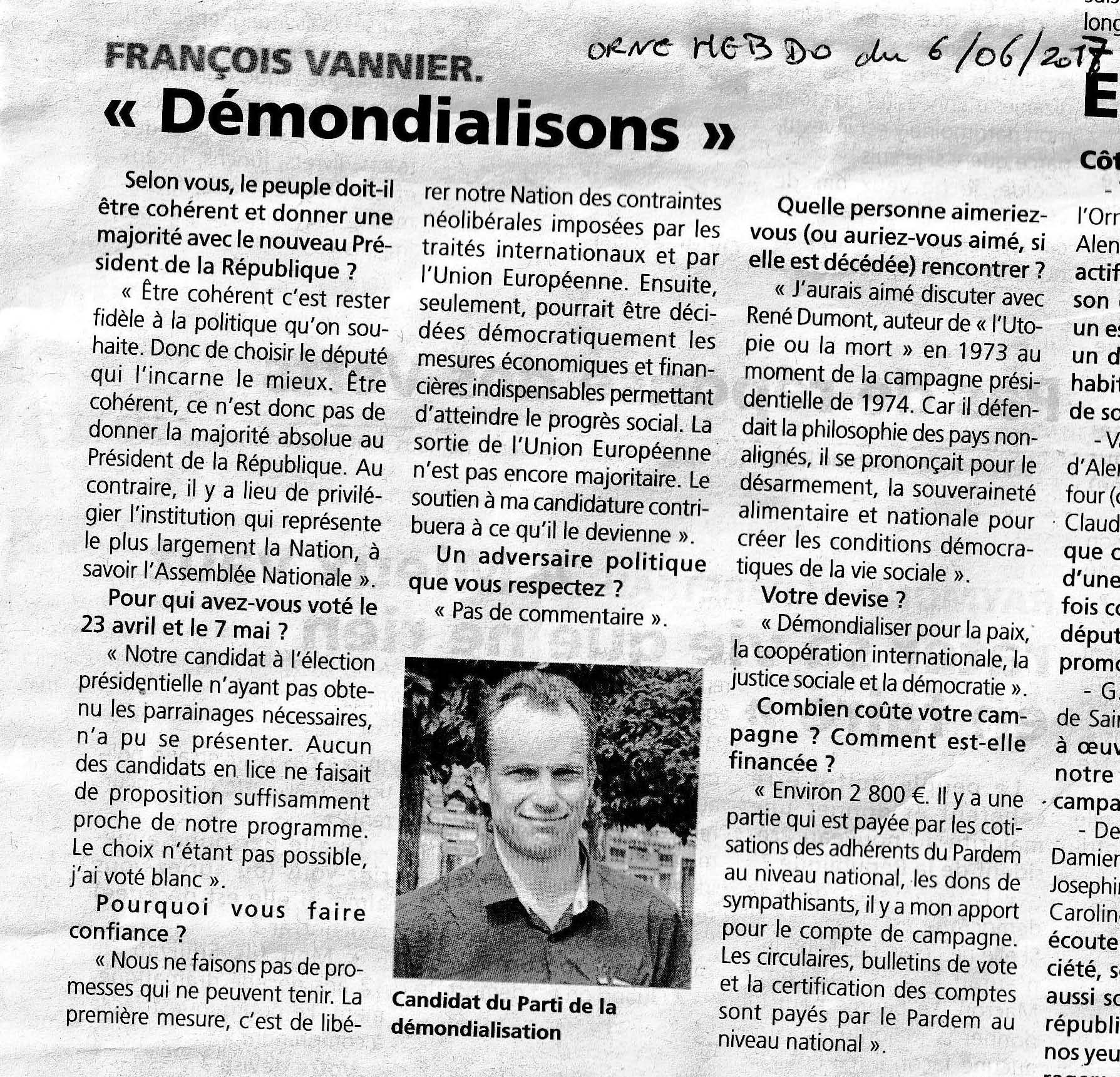 OrneAlencon du 06062017 Orne Hebdo