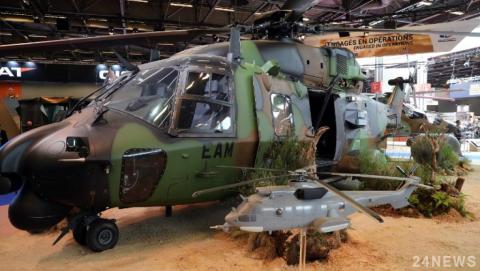 Hélico eurosatory