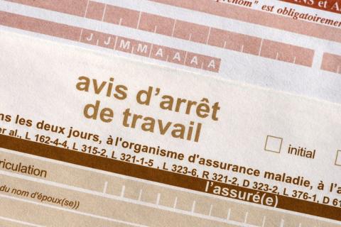 arrêt de travail