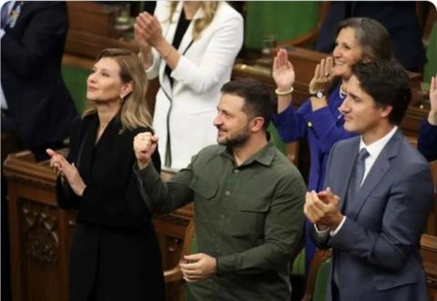 Zelensky au Canada