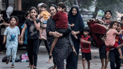 errance des gazaouis 2024