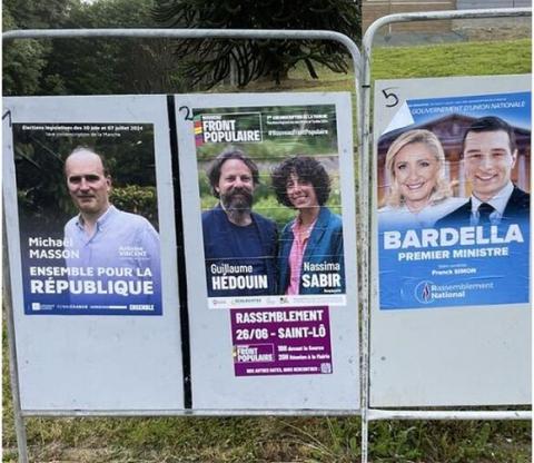 panneaux électoraux 2024