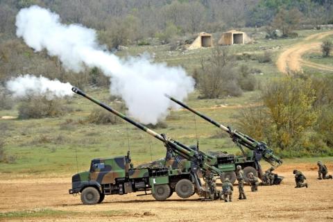 Canons Casear en Ukraine