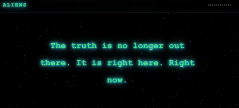 The truth is no longer